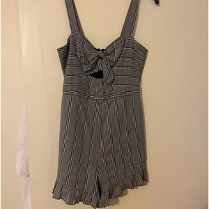 LIKELY black and white romper